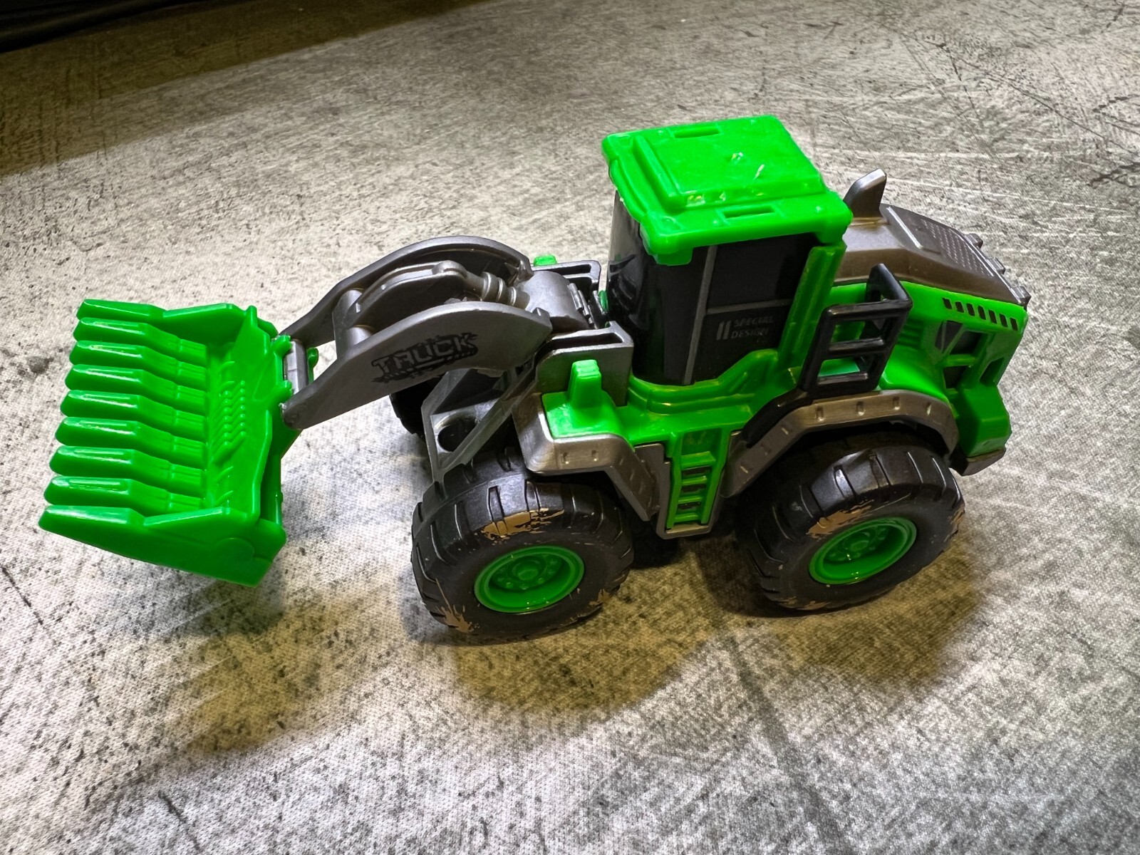 Tractor Toy Gift Kids simulation vehicle Green