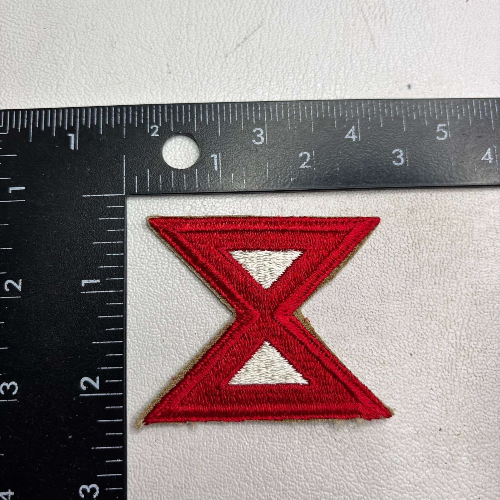 United States 10TH Army Color Embroidered Military Patch 62NB