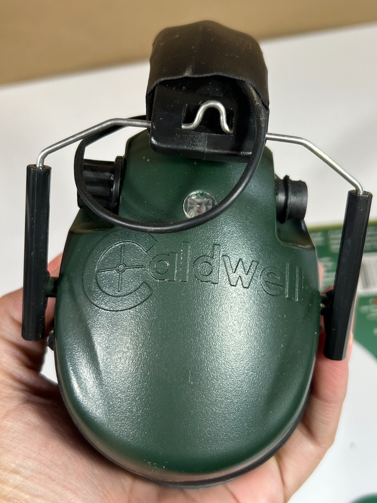 Caldwell E-MAX Low Profile Electronic Hearing Protection Green/Black 487-557