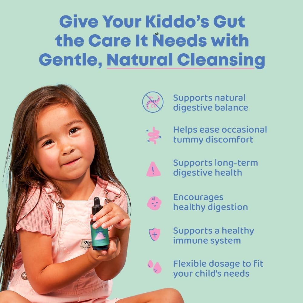 JoySpring Kids Bedtime Routine for Sleep& –Liquid Melatonin+ Herbal Digestive