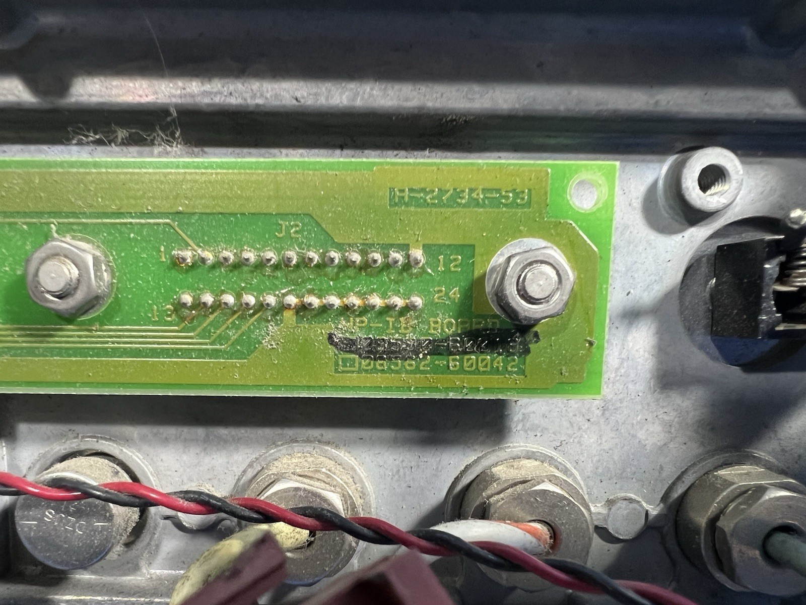 Agilent HP 8563E Spectrum Analyzer 9-26.5 Rear Panel