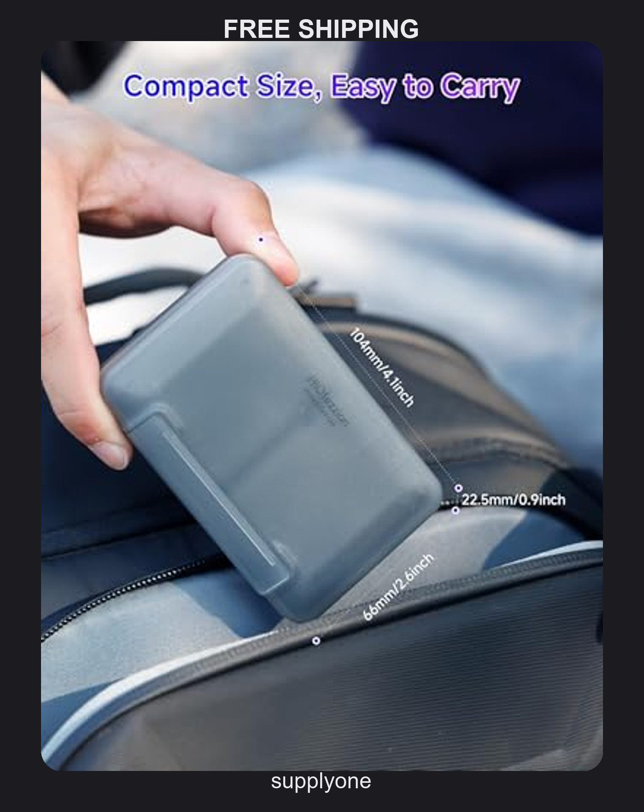 PROfezzion 24-Slot Memory Card Case Grey Hard Shell SD Storage Holder