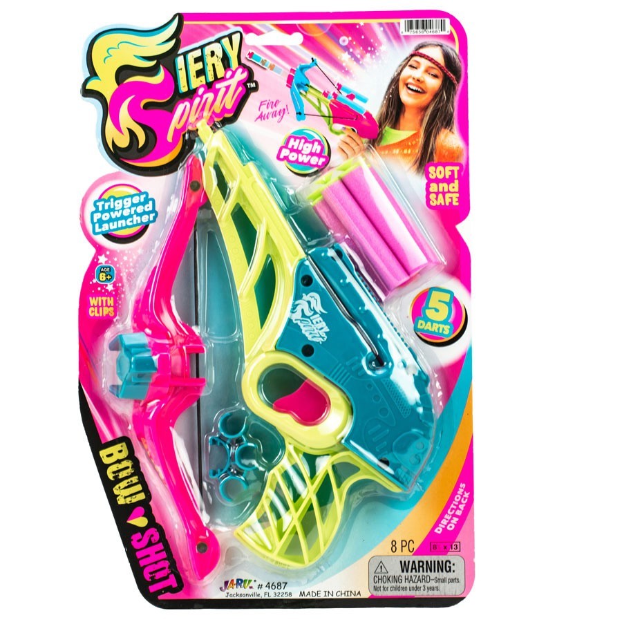 JA-RU Fiery Spirit Bow Shot - Toy Crossbow for Kids