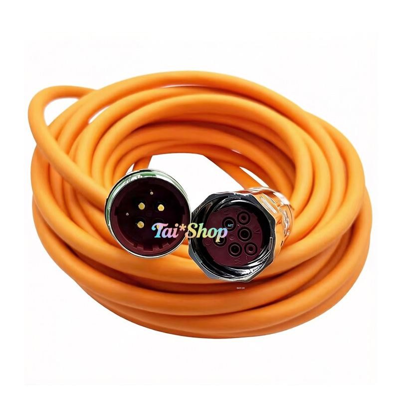 1 Pc. New 6FX5002-5DQ48-1AF0 Servo Motor Power Cable 5M