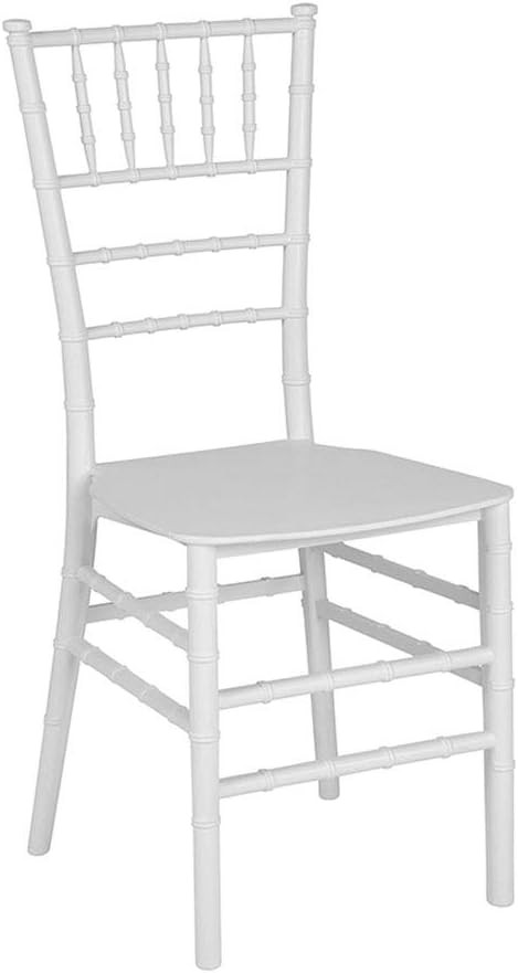2 Pack HERCULES Series Gold Resin Stacking Chiavari Chair