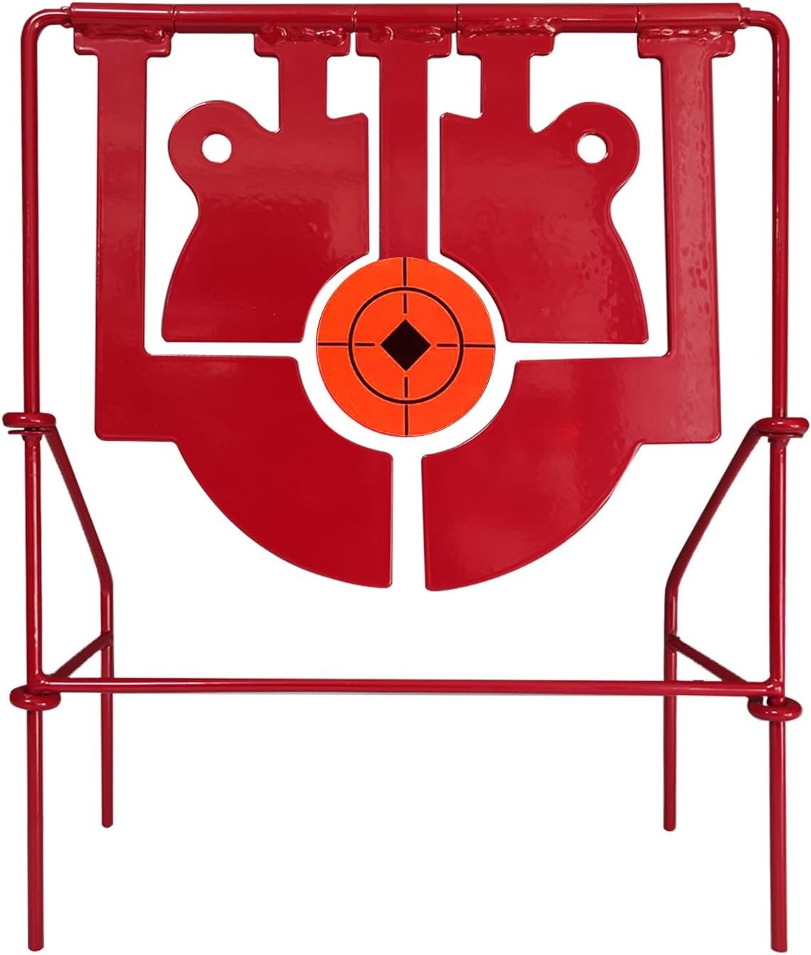 5 in 1 Pellet Gun Resetting Target, Heavy Metal Spinning Airgun Rifles and Handg