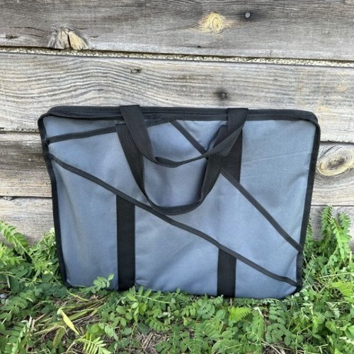 Cover for collapsible barbecue for 6 skewers