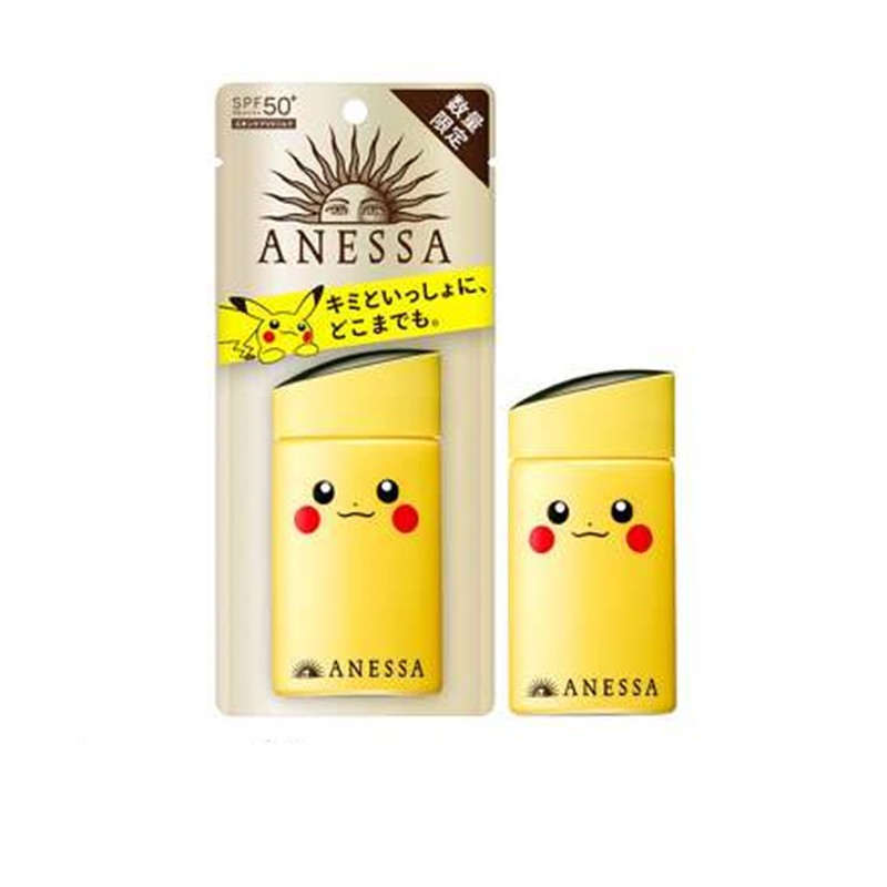 Pokemon Pikachu Shiseido ANESSA UV Skincare Milk A SPF50+ PA++++ 60ml