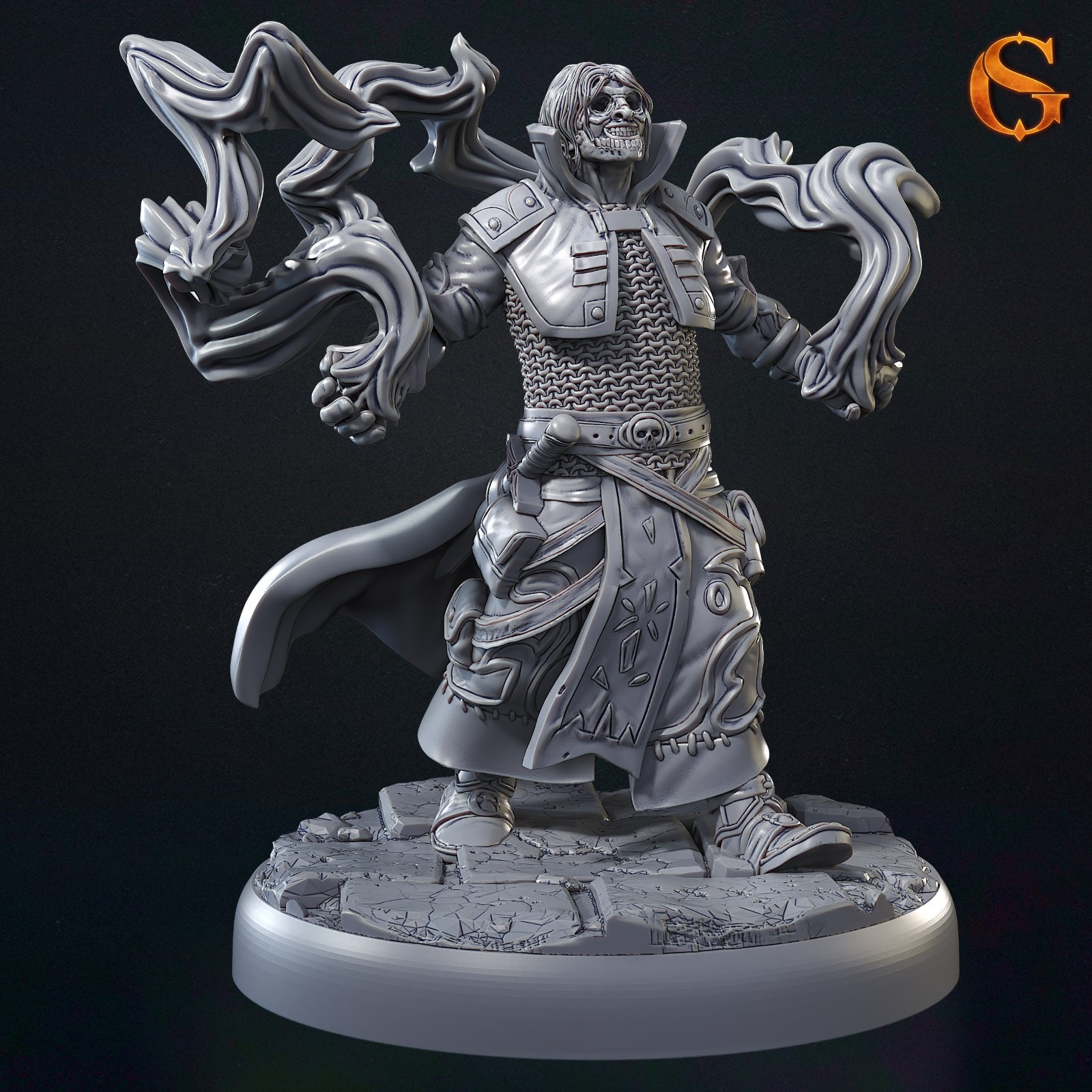 Dungeons & Dragons Playable Character - Male Human - Necromancer, Wizard