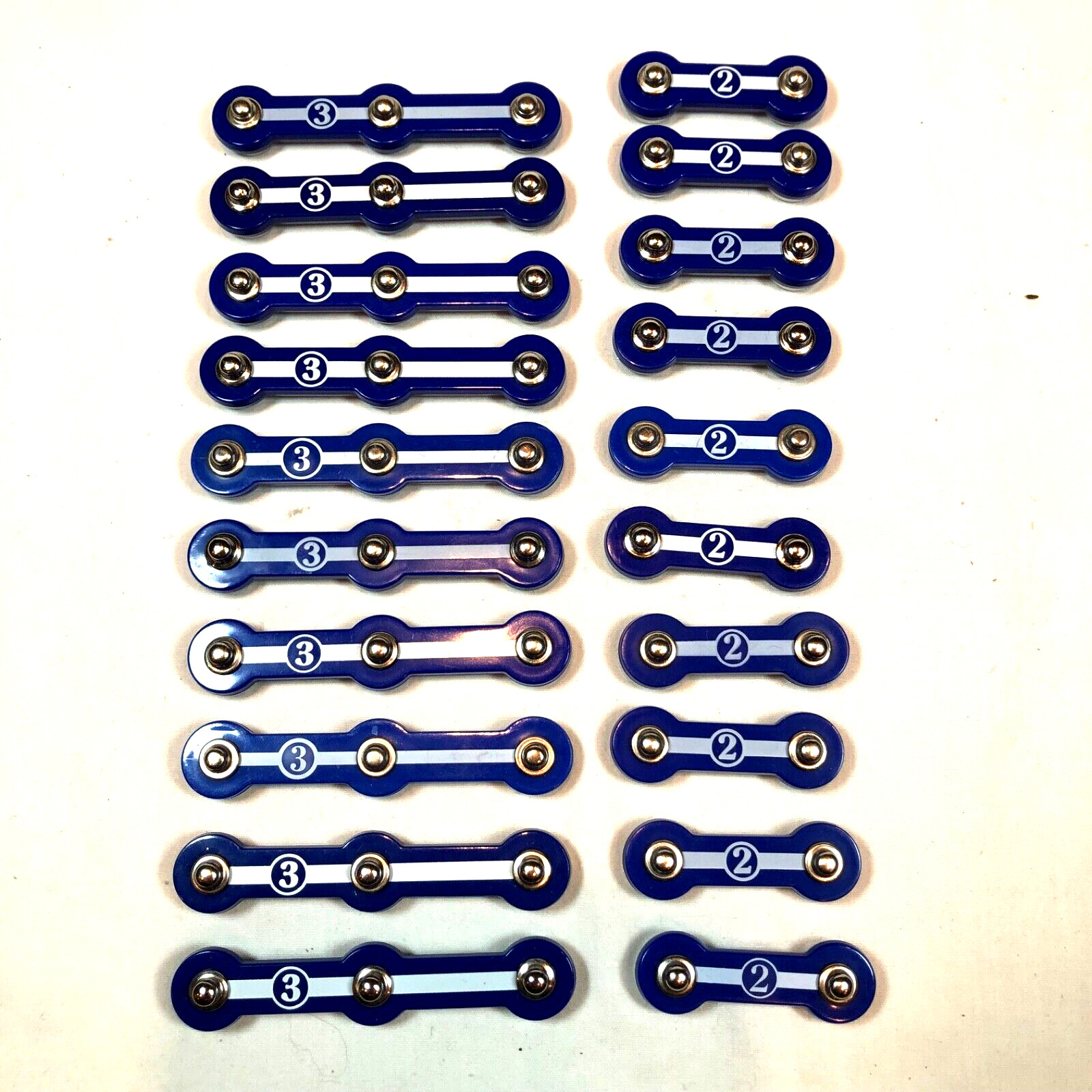 20 Elenco Snap Circuits Replacement Parts - 2,3 - Wire Parts (10 Each)