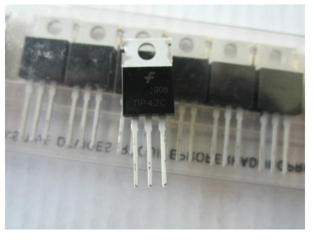 100 pcs. TIP42C POWER TRANSISTOR PNP 100V 6A