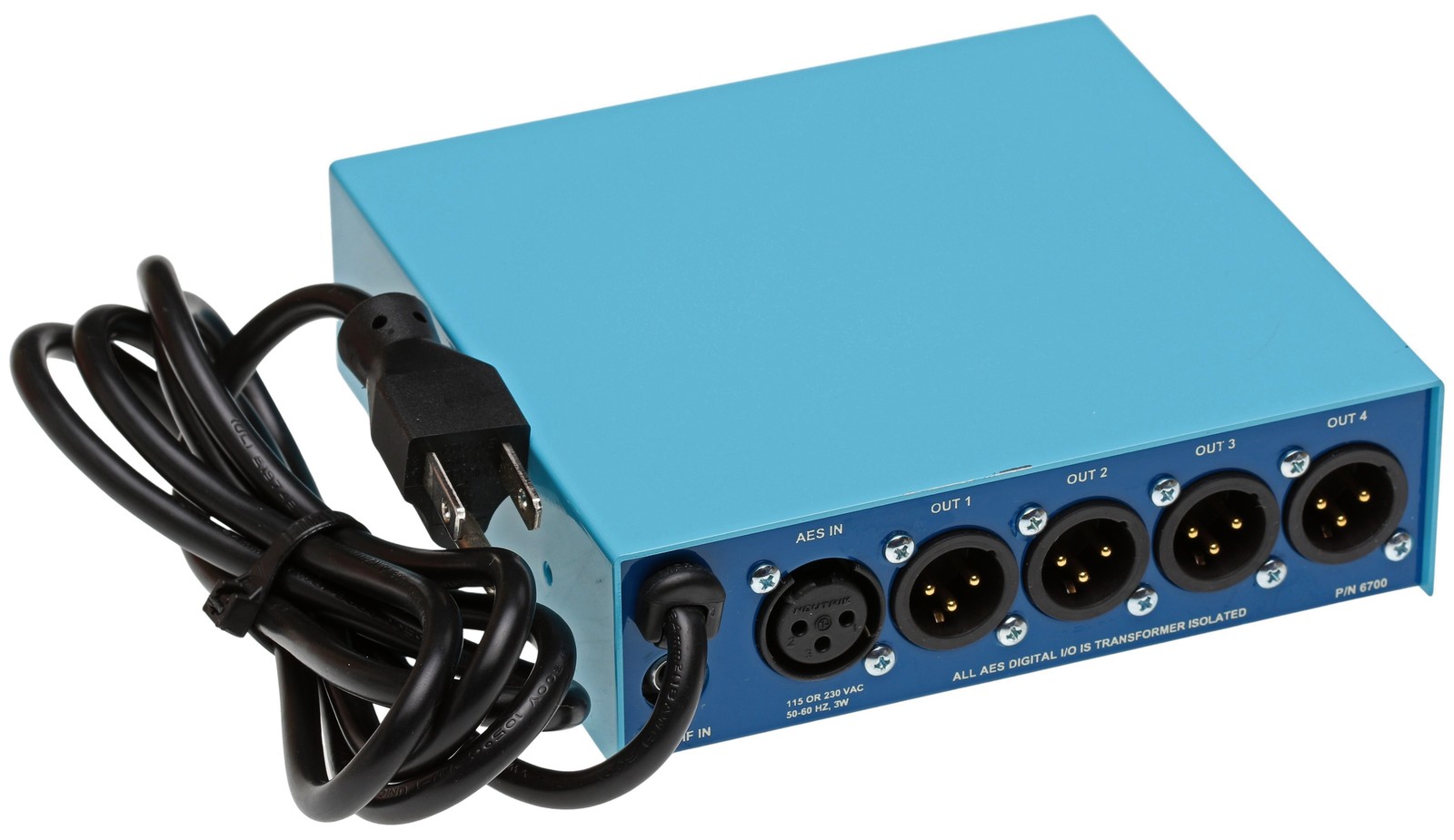 Henry Engineering 2x4 S/PDIF AES XLR Digital Audio Distribution Amplifier 6700