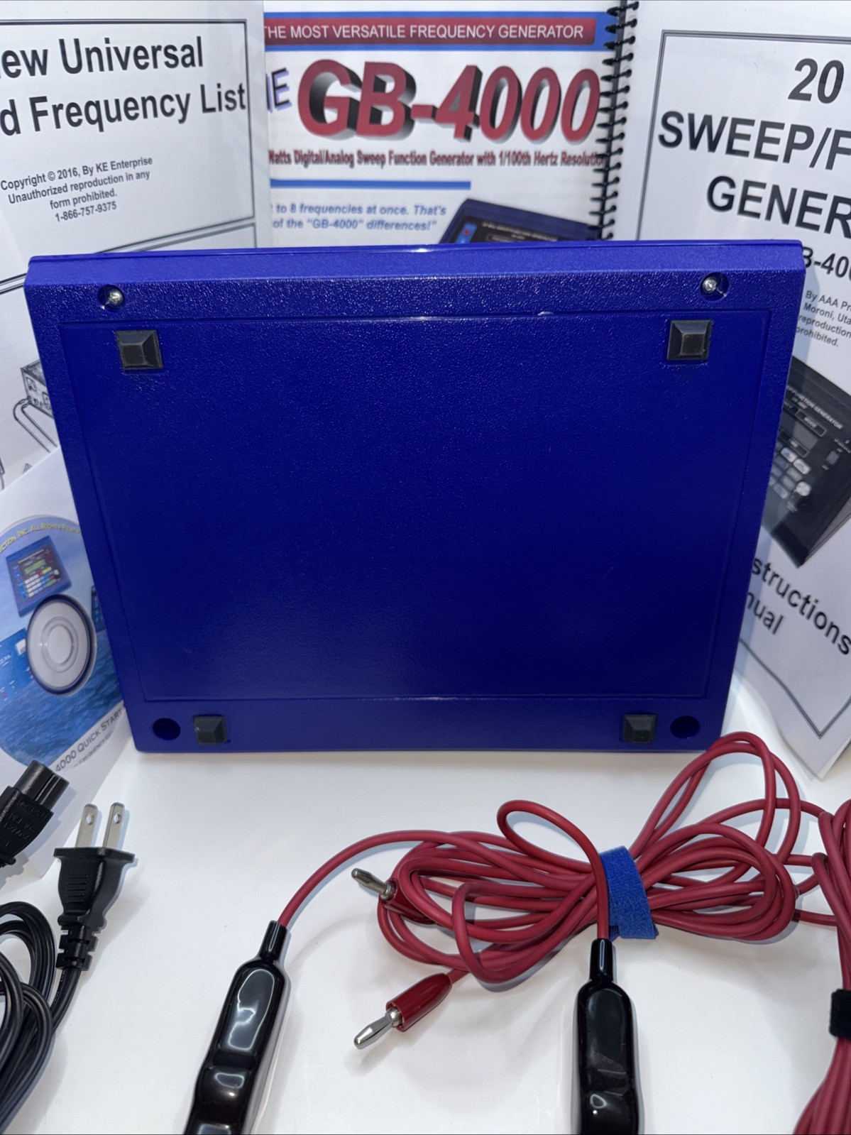GB-4000 20 MHz Sweep/ Function Generator- Complete- Excellent Cond. -Tested-Rife