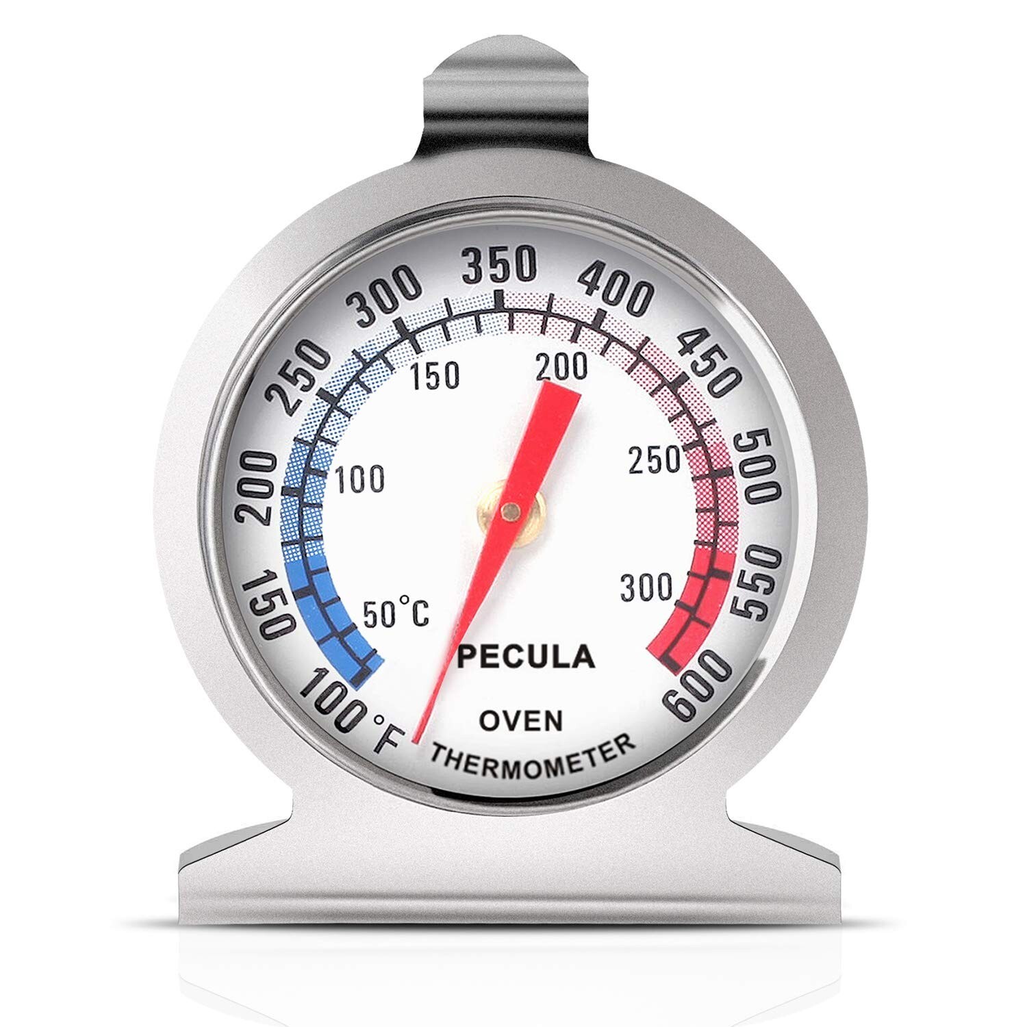 Oven Thermometer 50-300°C/100-600°F Oven Grill Fry Smoker Analog Thermometer