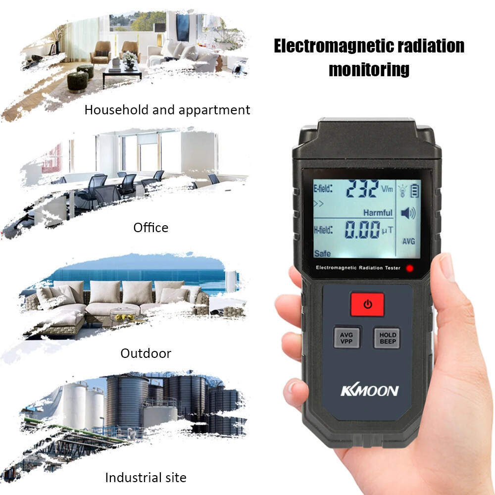 Electromagnetic Magnetic Field Dosimeter EMF Meter Nuclear Radiation Detector
