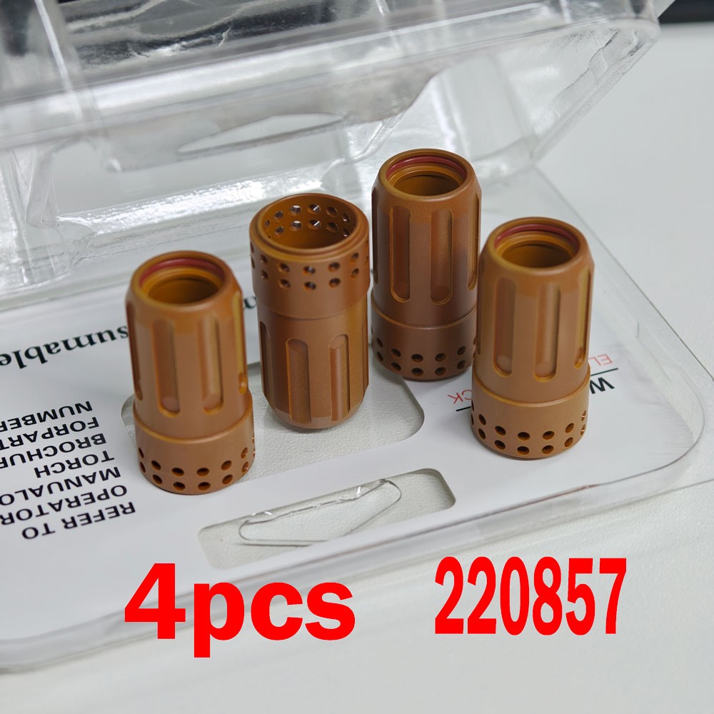 4pcs New Plasma Swirl ring 220857 compatible with Powermax 45XP/65/85/105 Torch