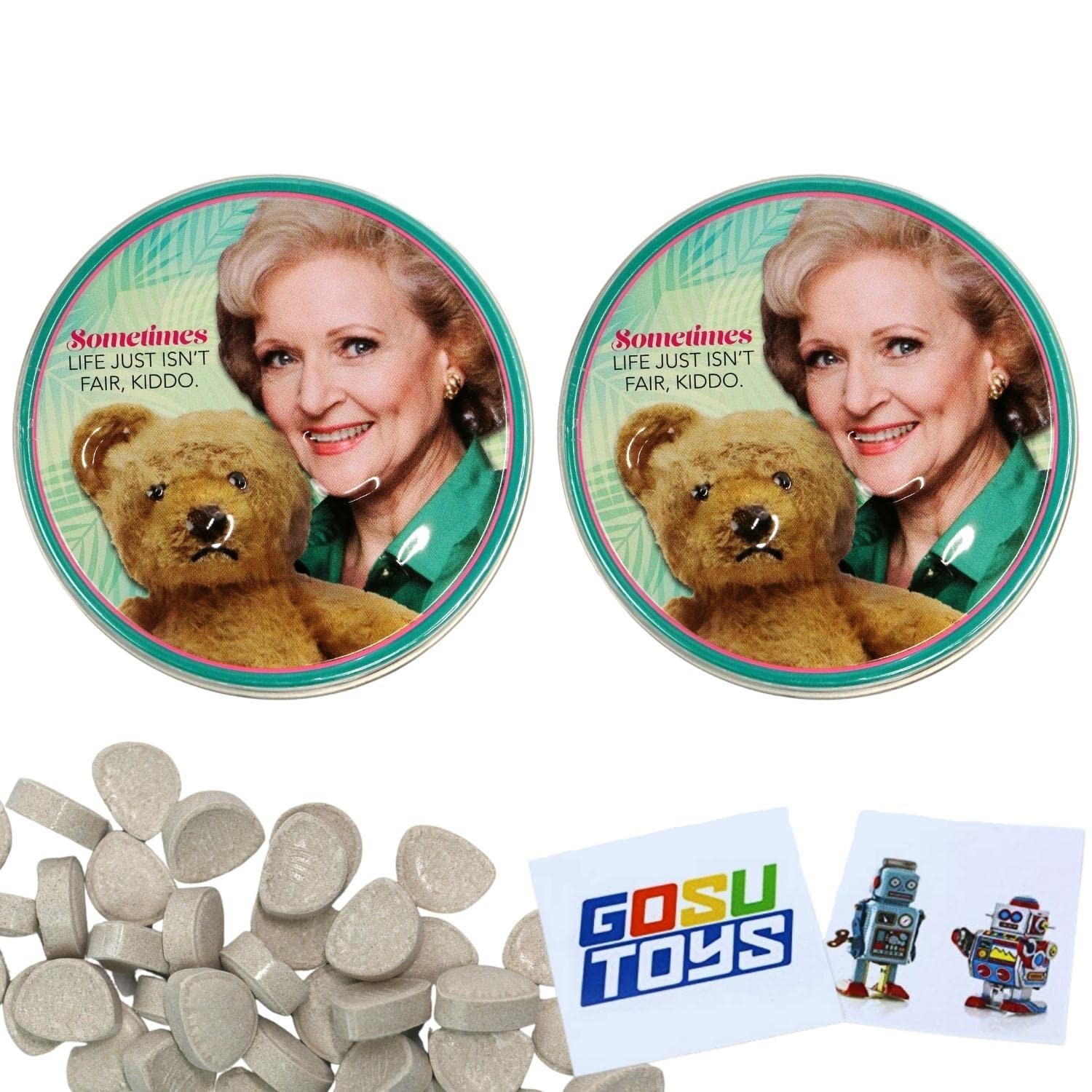 Fernandos Missing Ear Golden Girls Candy Marshmellow Flavored Collectible Tin