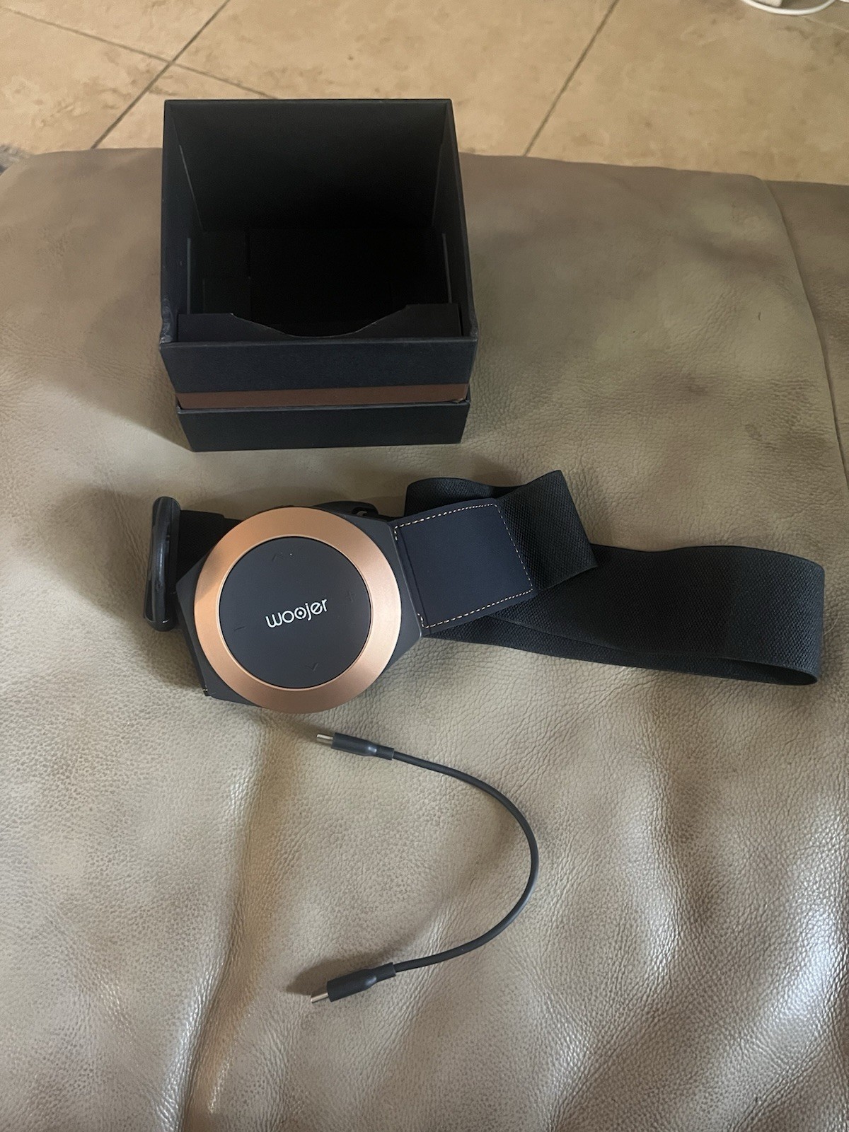 Woojer Strap Edge Wearable Haptic Subwoofer Vibrating Bass Transducer Used