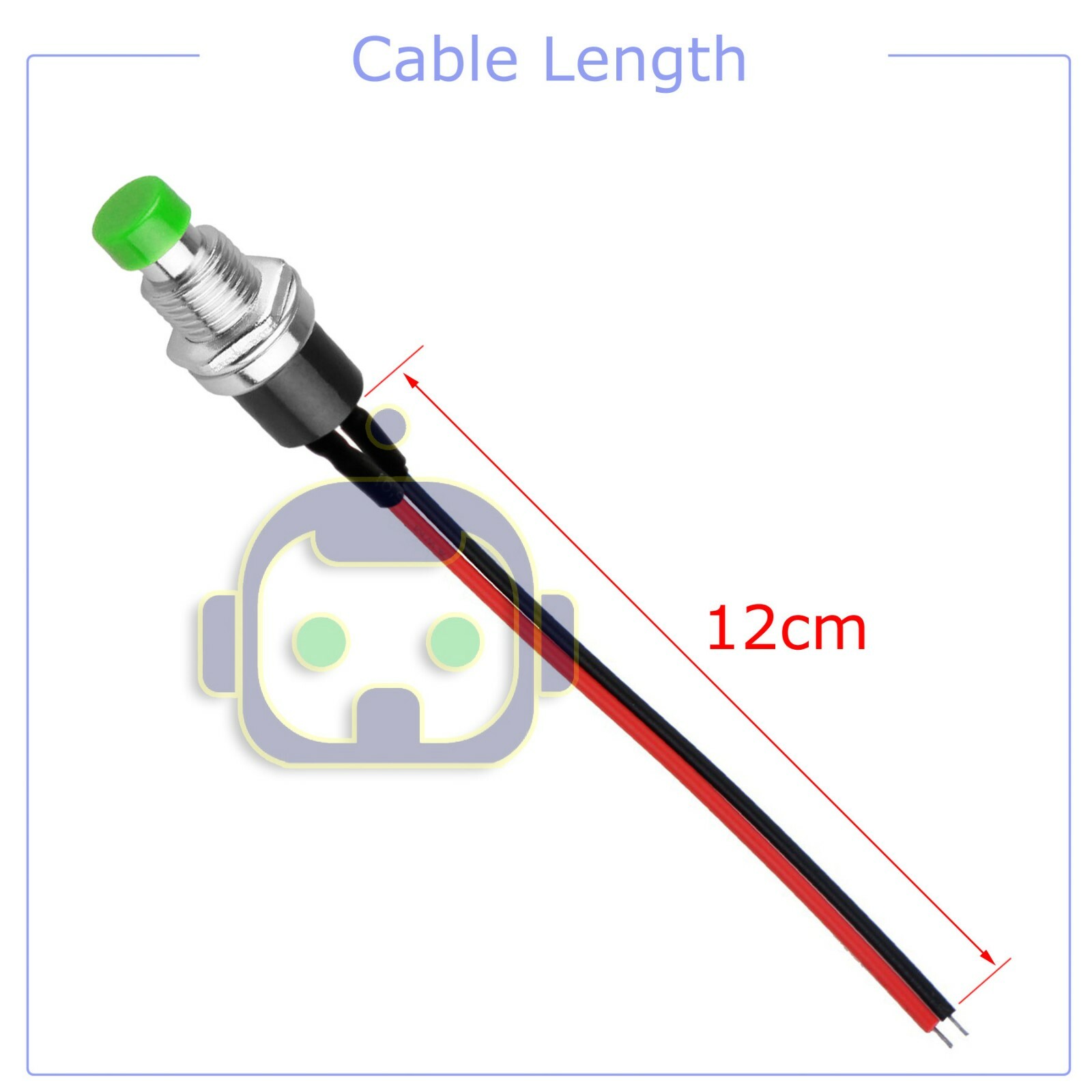 3PCS Micro Lockless Momentary On/Off Push Button 12V 5A Switch Tact Assortment