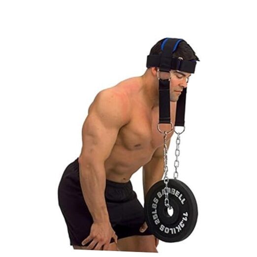 Neck Harness for Weight Training, Neck Trainer with Adjustable Heavy Duty