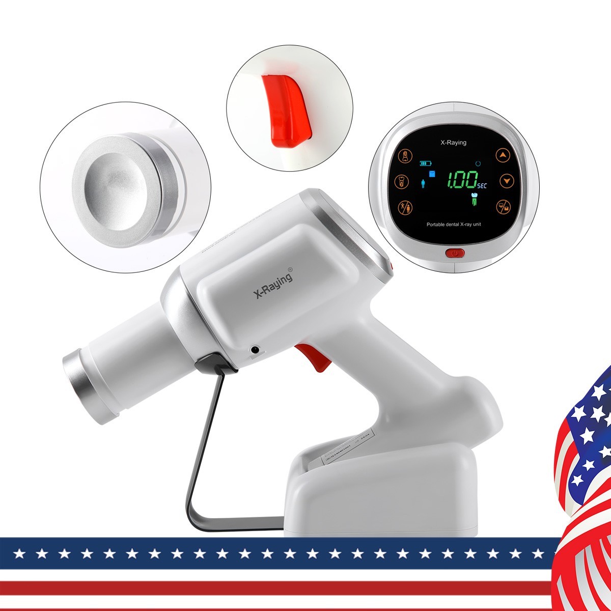 Portable Dental Digital X Ray Machine Unit High Frequency without Scatter Shield