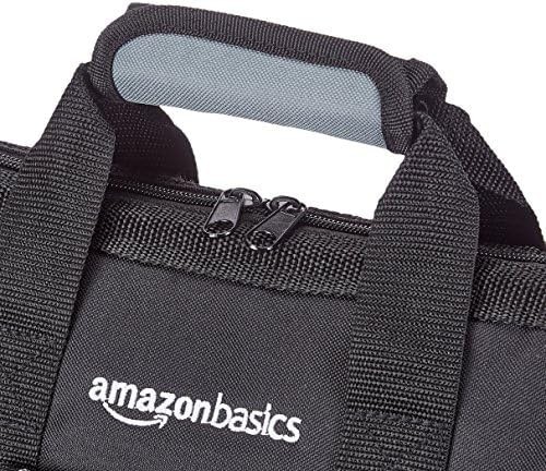 Amazon Basics Durable Wear-Resistant Tool Storage Bag with Adjustable Shoulde...