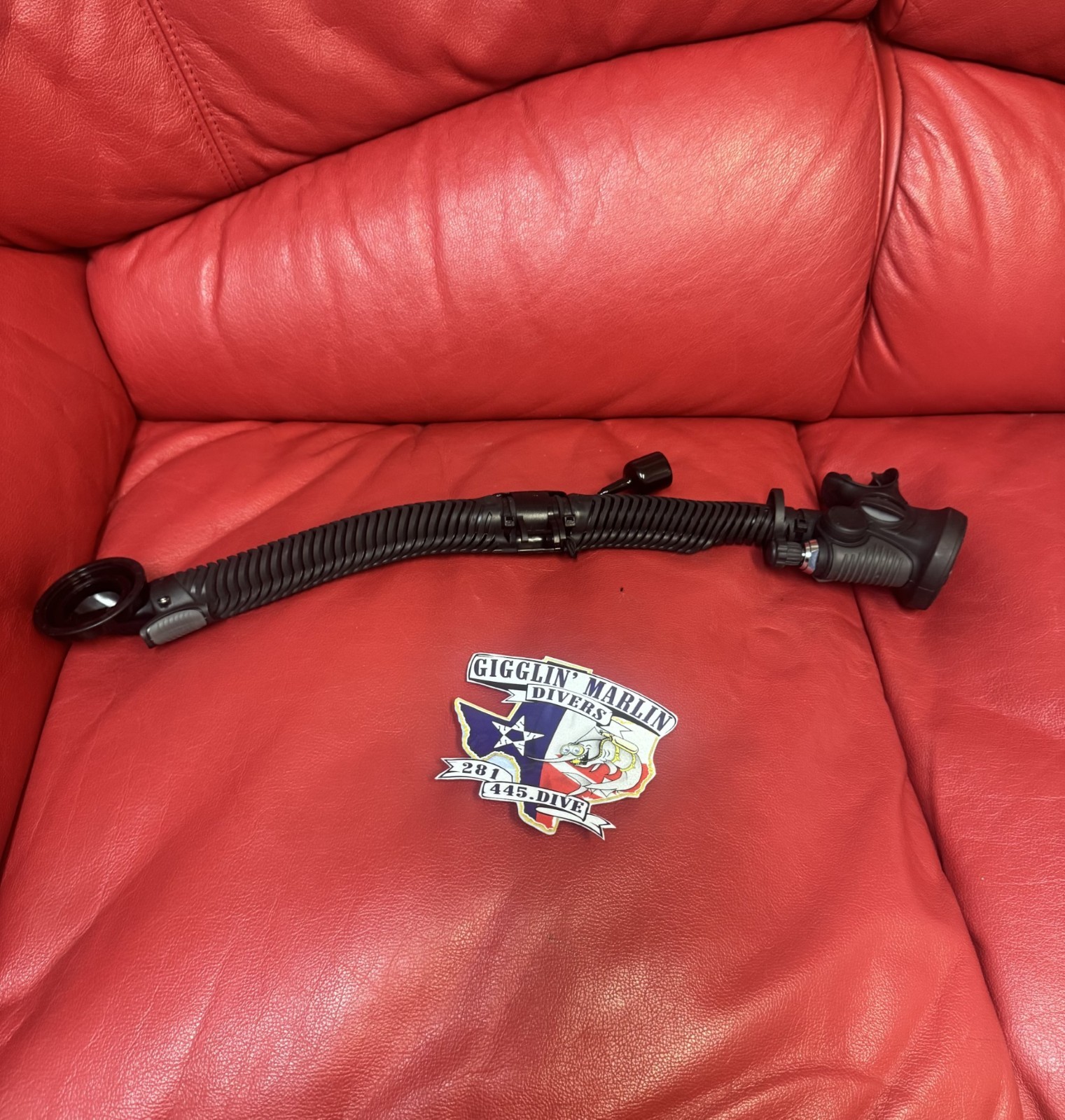 SCUBA AIRSOURCE Inflator / Regulator for Aqua Lung BCD