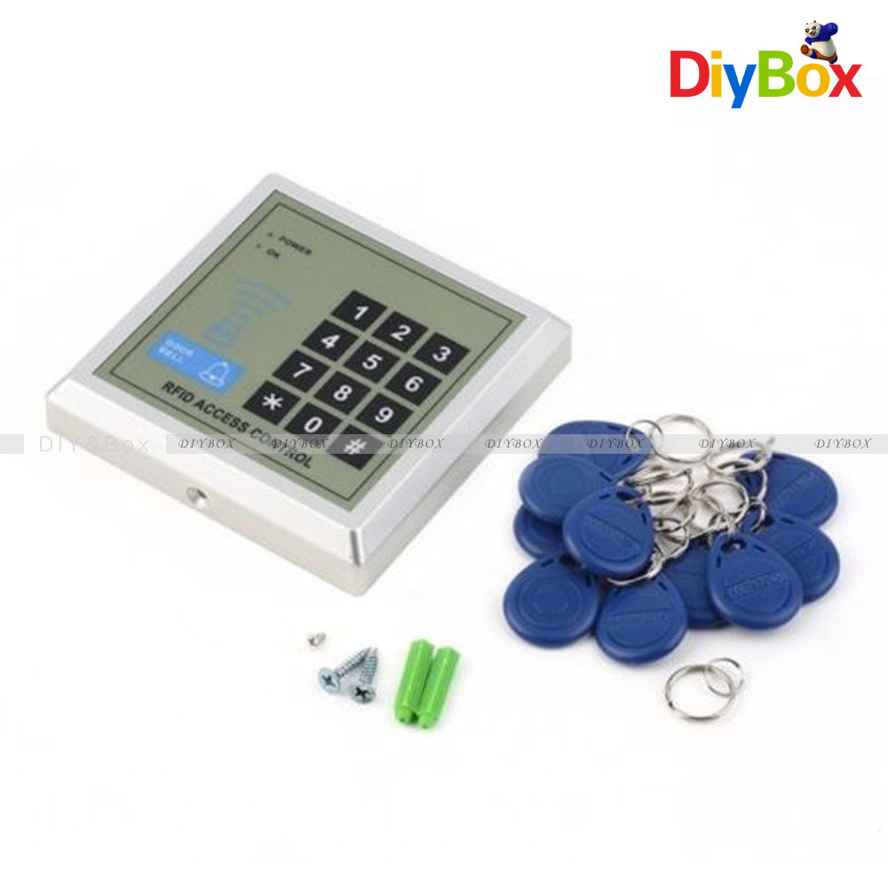 Security RFID Proximity Entry Door Lock Access Control System 3000 User +10 Keys