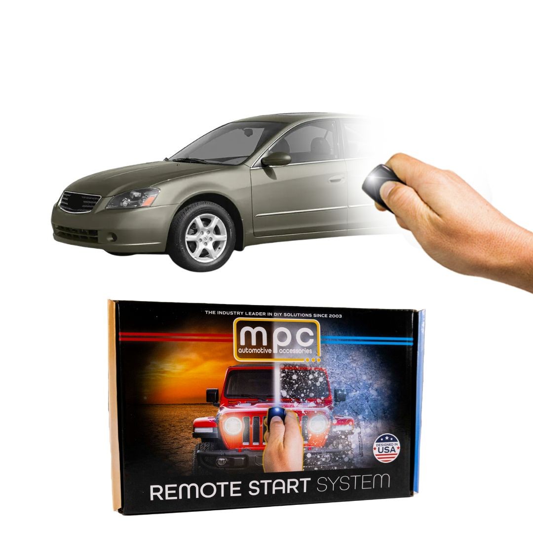 Remote Start With Keyless Entry Kit For 2005-2006 Nissan Altima - Key-to-Start
