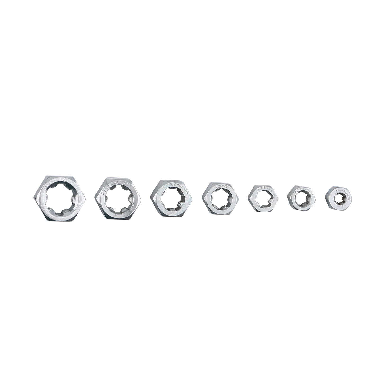 56Pcs Thread Restorer Kit UNC UNF & MetricThread Chaser Set W/Thread Pitch Gauge