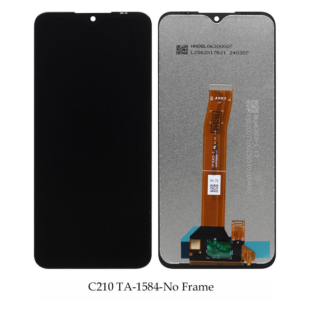 Original Digitizer LCD Display Touch Screen ± Frame For Nokia C100 / C110 / C210