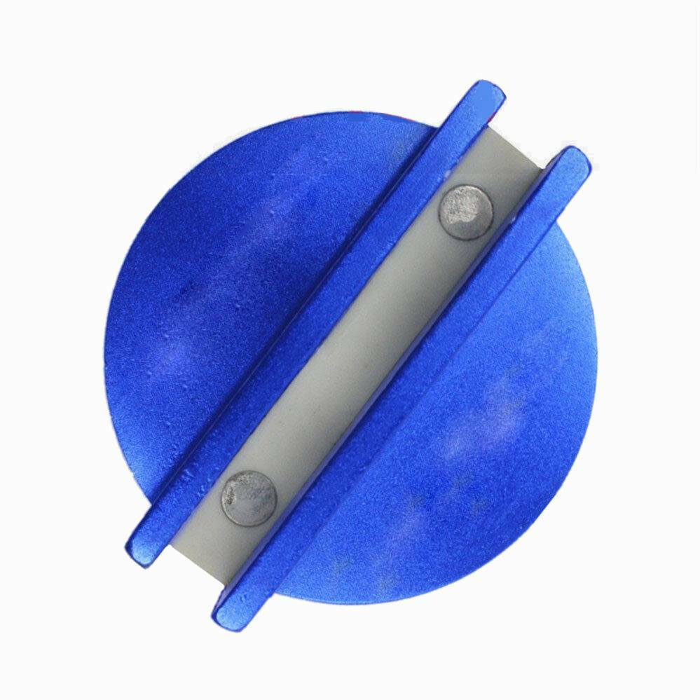 2Pcs Blue Slotted Magnetic Jack Pad Pinch Weld Rail Adapter