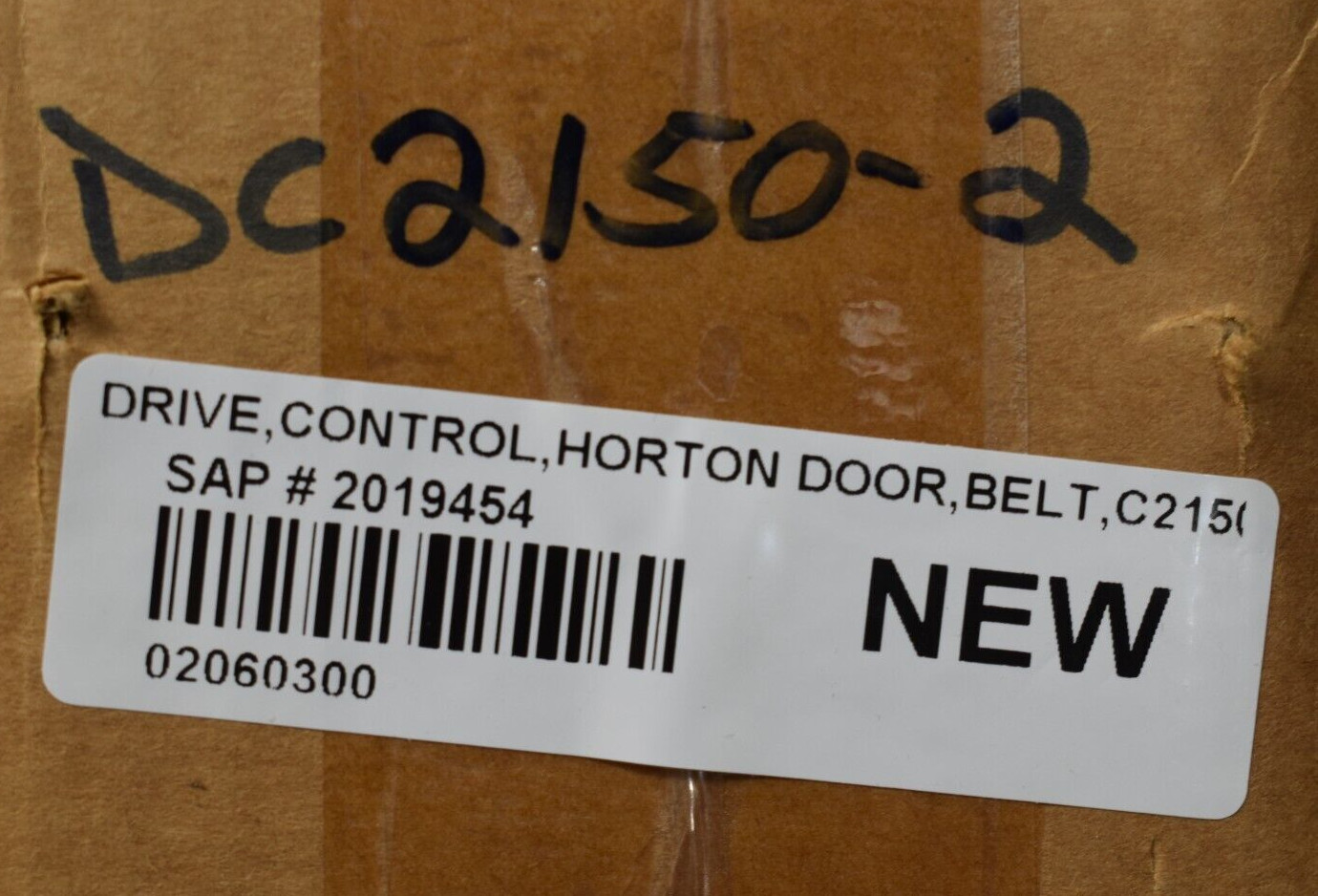 Horton DC2150-2 Belt Drive Control Box Assembly
