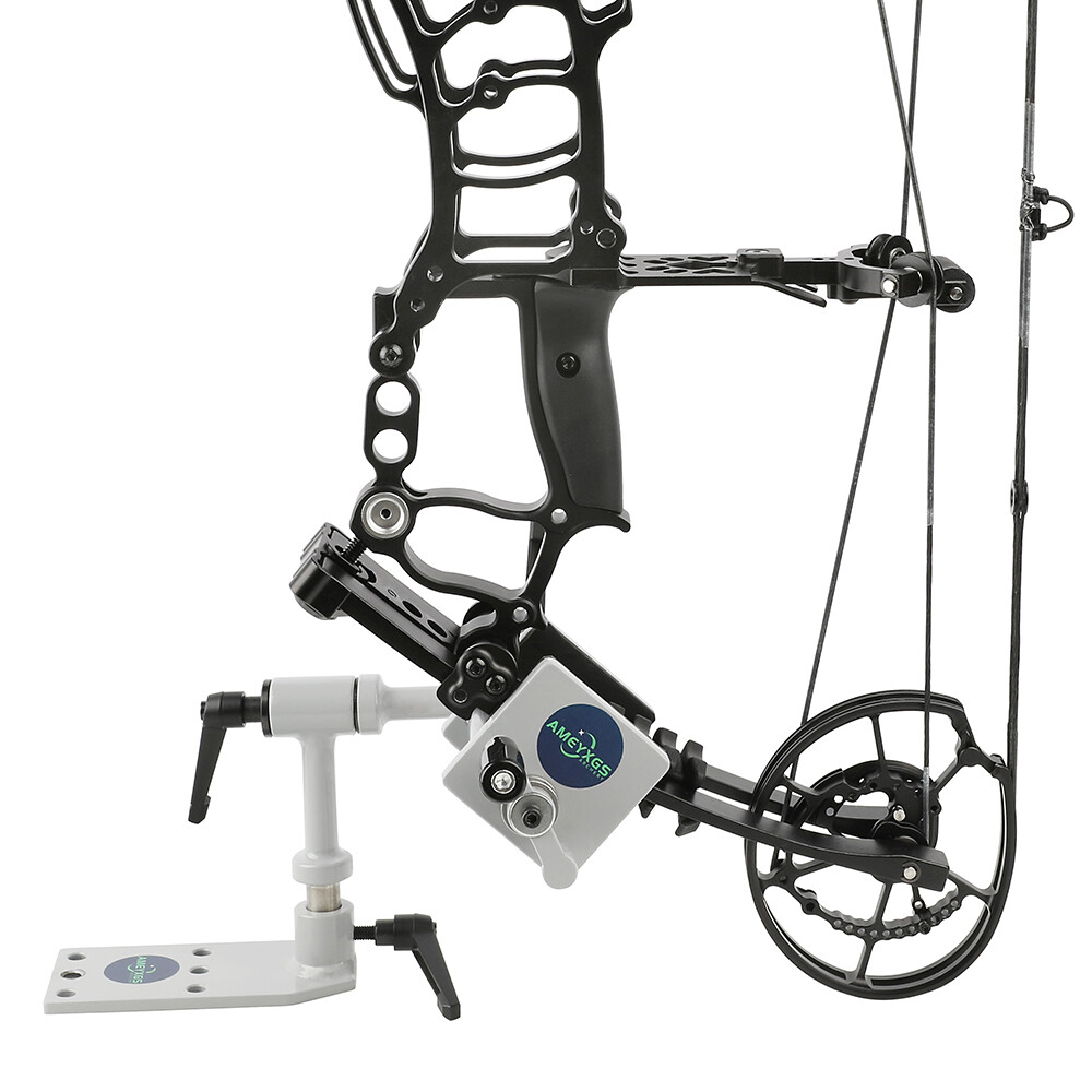 Universal Compound Bow Vise 360° Adjustable Level Tuning Kit Archery Mount Tool
