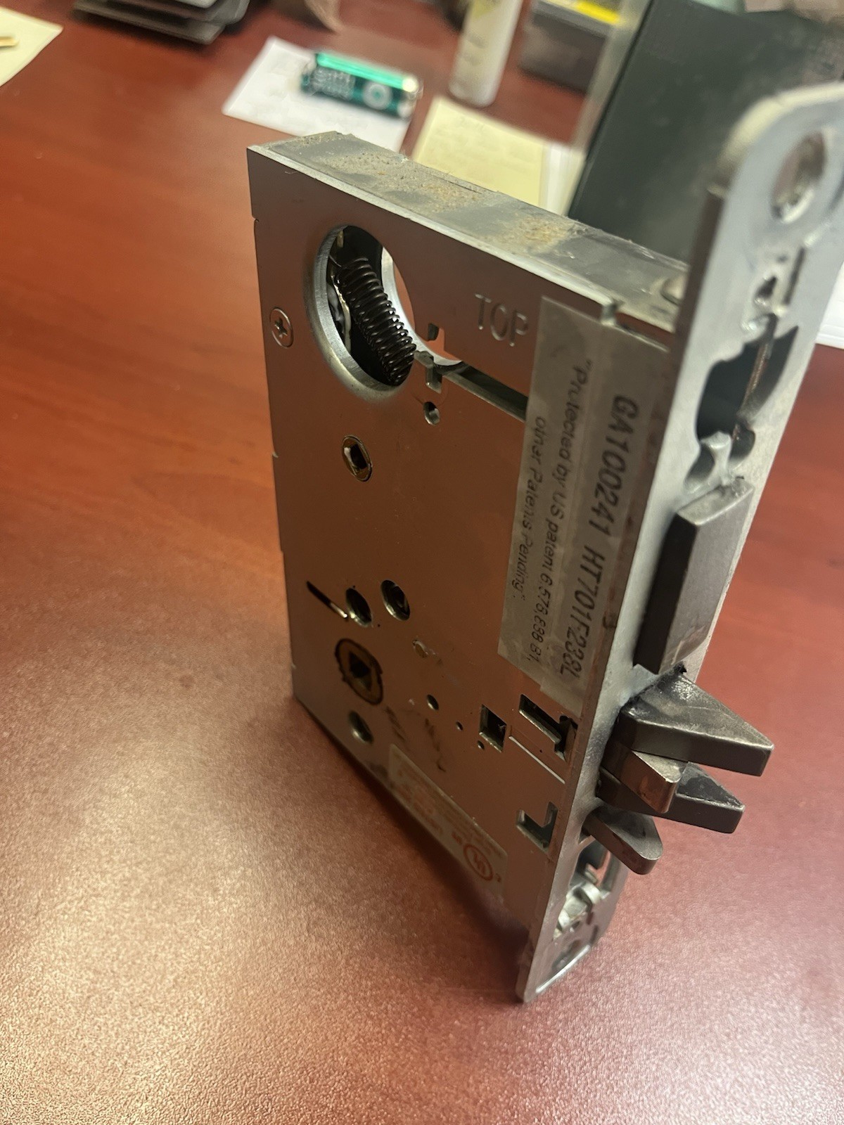 Onity Ht24 Door Lock Automatic Deadbolt Mortise Lock Case Left Hand Side