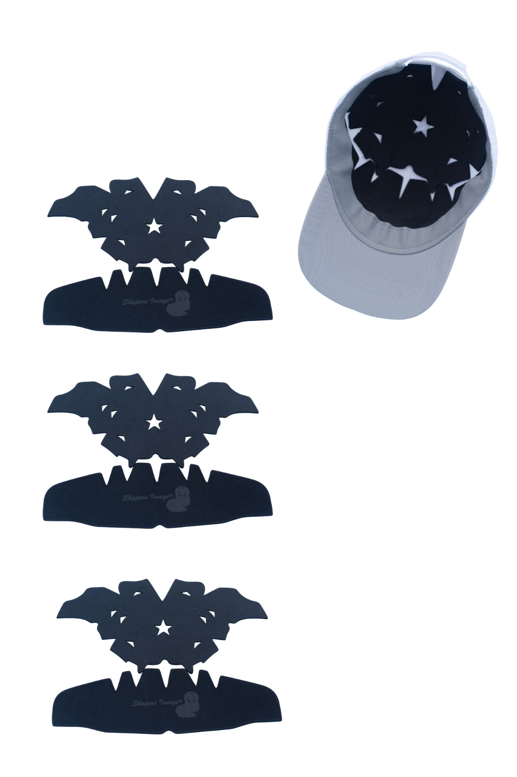 Shapers Image Baseball Cap Dome Crown Shaper Insert Combo, Enhance Hat Shape