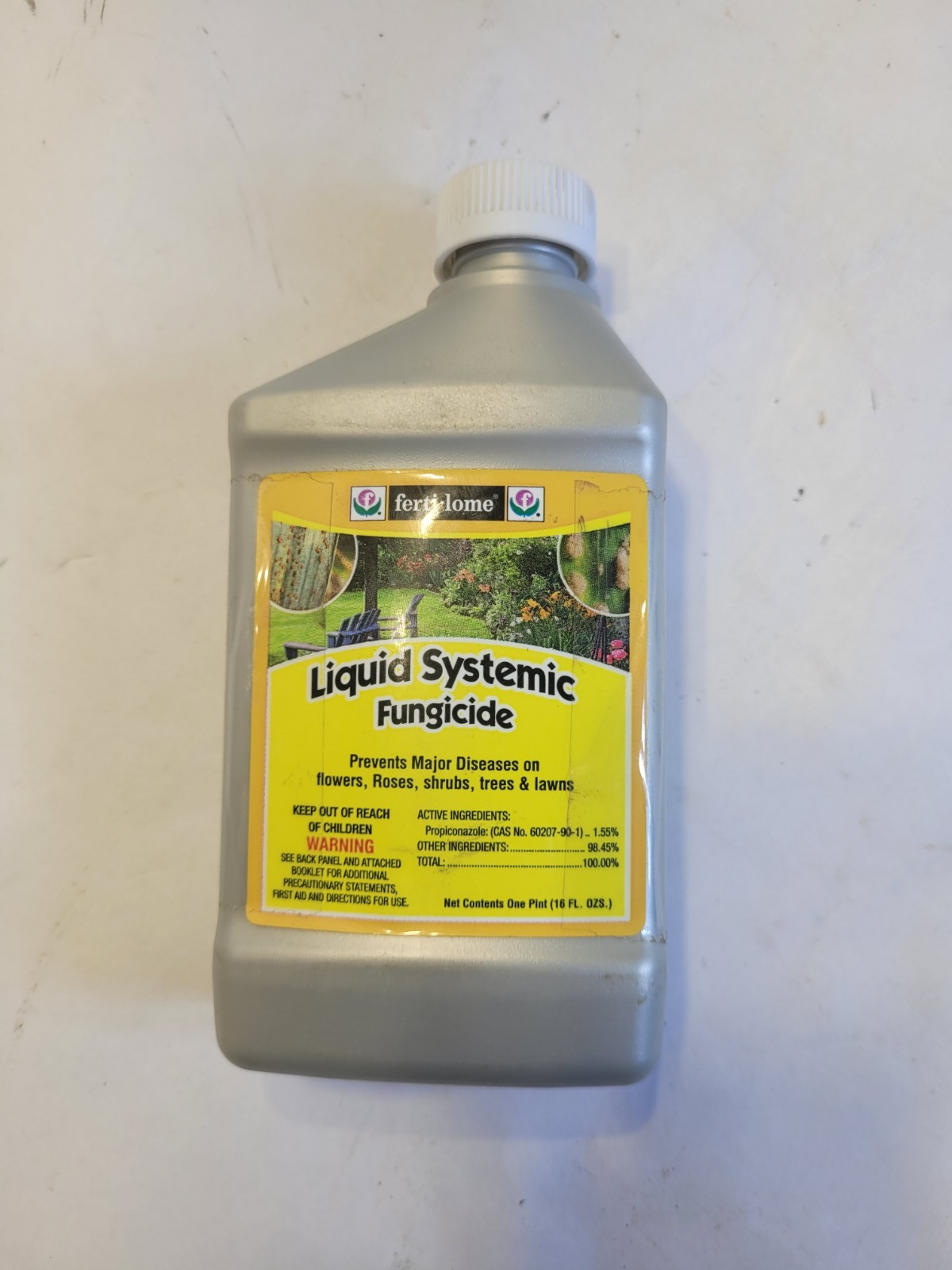 Ferti-lome Liquid Systemic Fungicide 16 Oz Rose's Shrubs Flowers