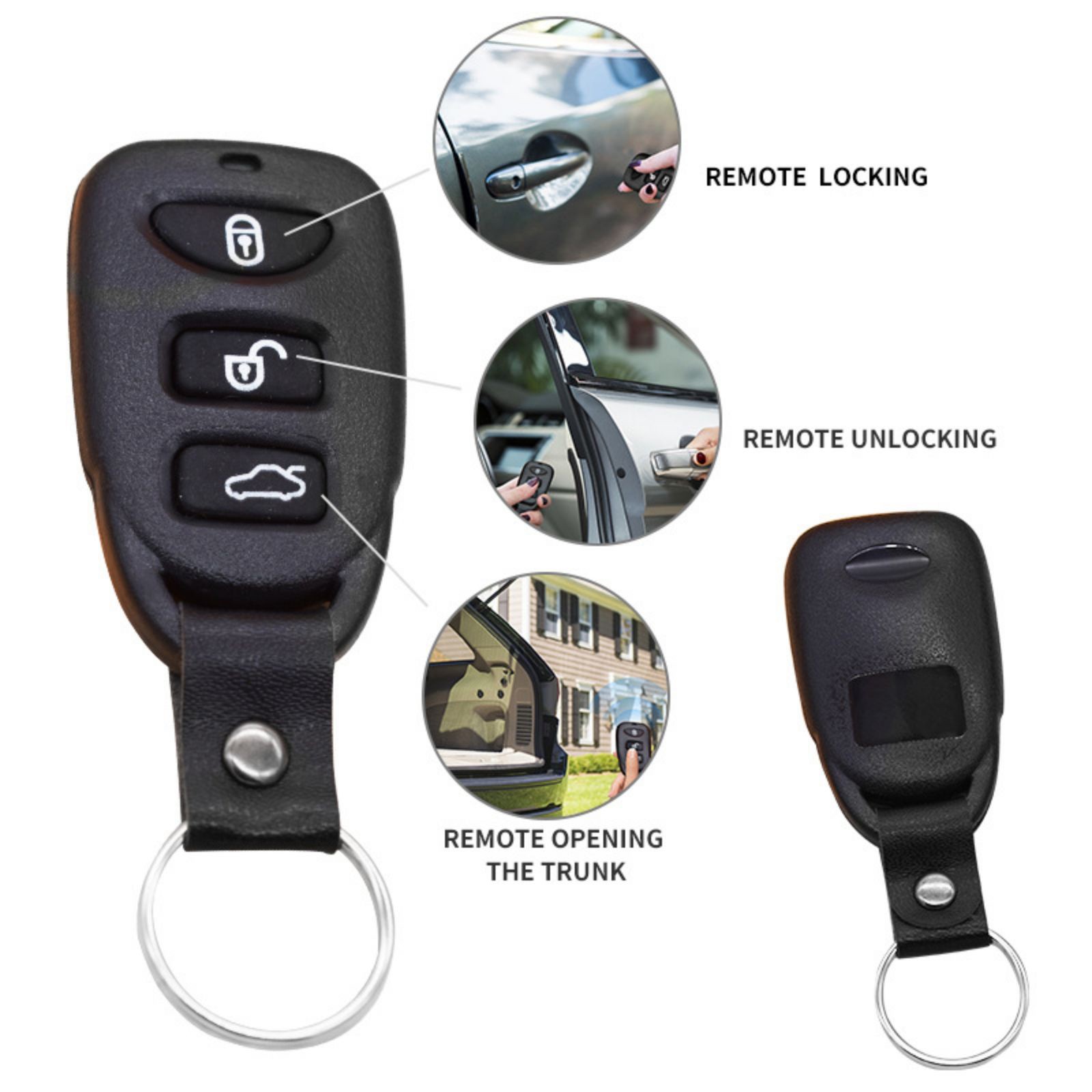 Universal 433.92mhz  Car Remote Central Door Lock Locking Keyless Entry System