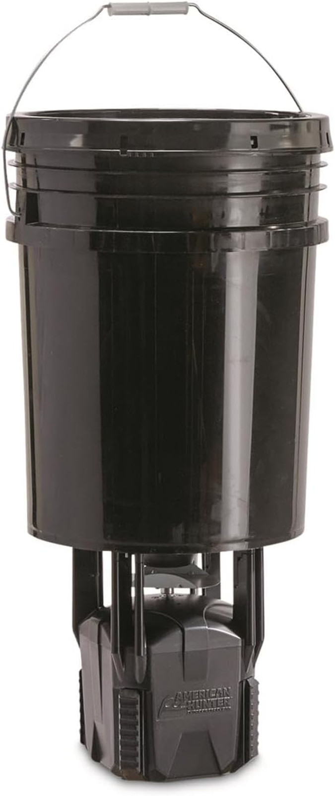 5-Gallon Digital Hanging Bucket Feeder, Black, One Size