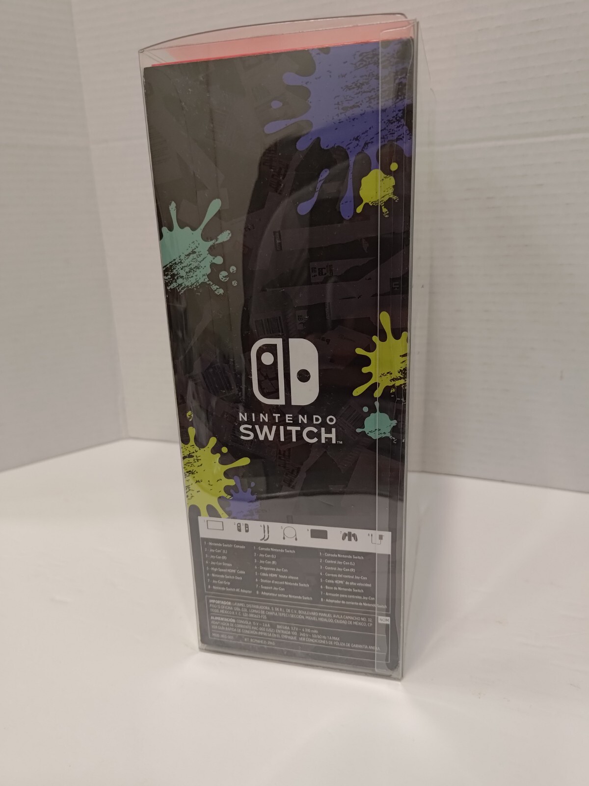 OLED Switch Console Box Protector and Display Case, Fits All OLED Switch Version