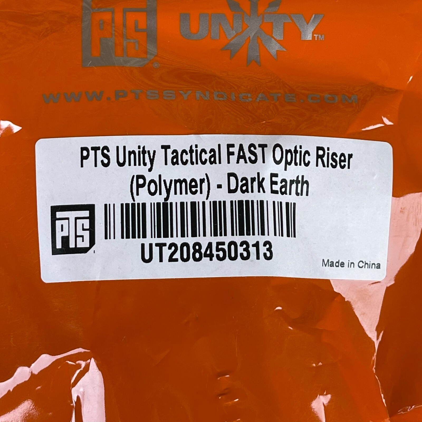 NEW PTS Unity Tactical FAST Optic Riser - Dupont Polymer - FDE