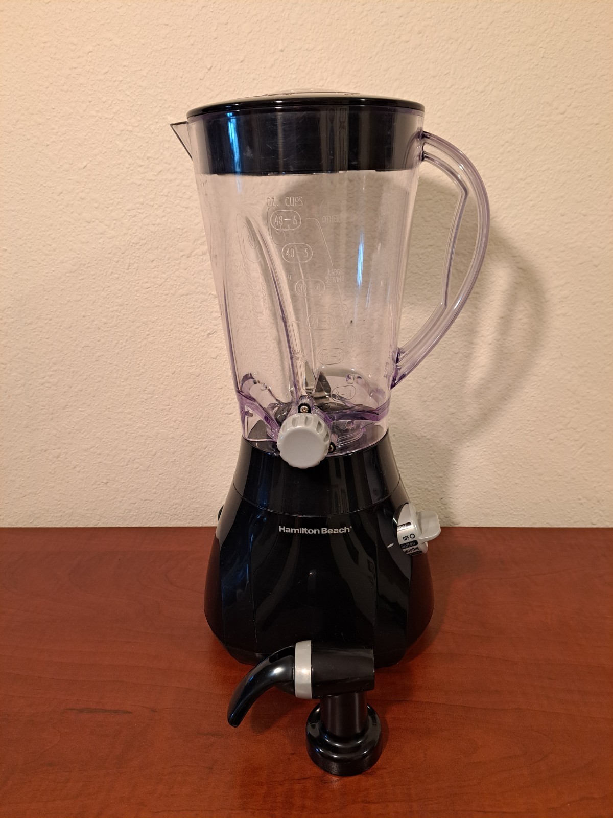 Hamilton Beach Wave Station Express Dispensing Smoothie Blender Black #54615B