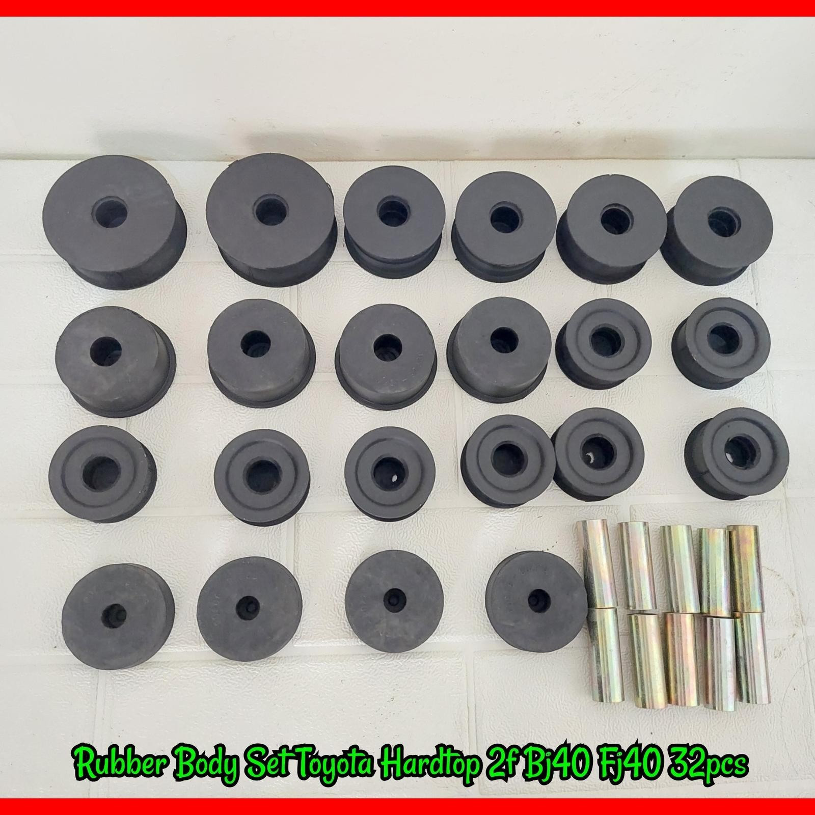TOYOTA LAND CRUISER FJ40 FJ43 BJ40 BJ42 BODY MOUNT CUSHION KIT SERIES