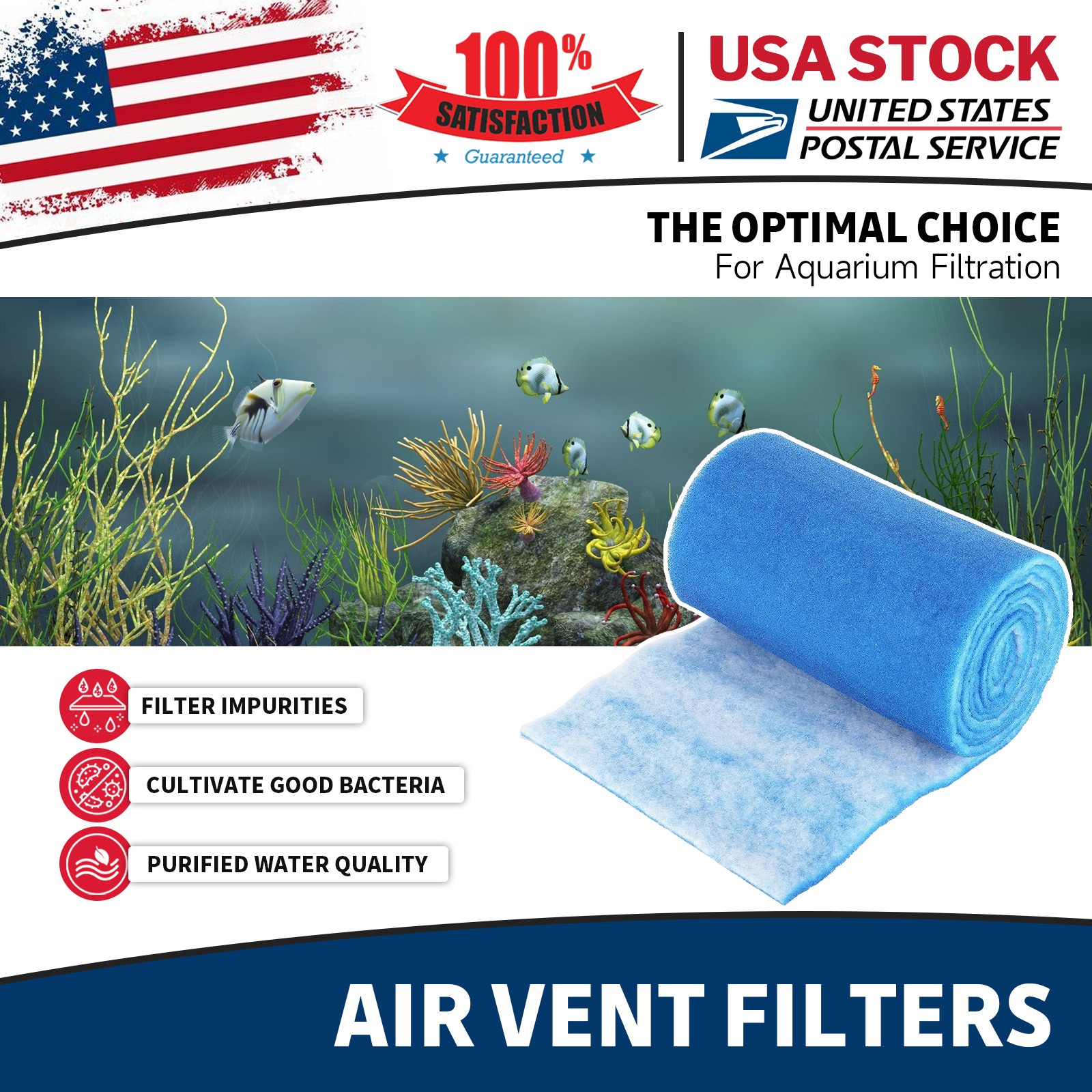 Vent Filter, Air Vent Filters Kit - Cut to Size Floor Vent Filters for Home