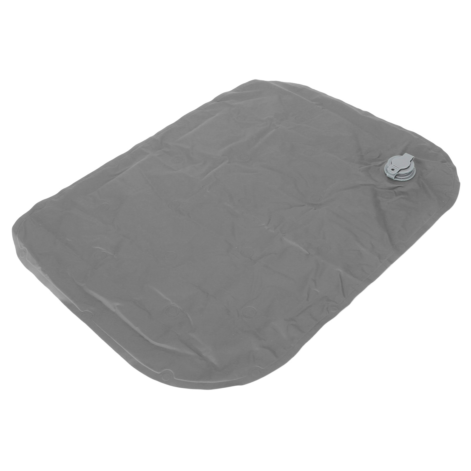 (Grey)Outdoor Inflatable Cushion Foldable Inflatable Sitting Pad Portable So BL
