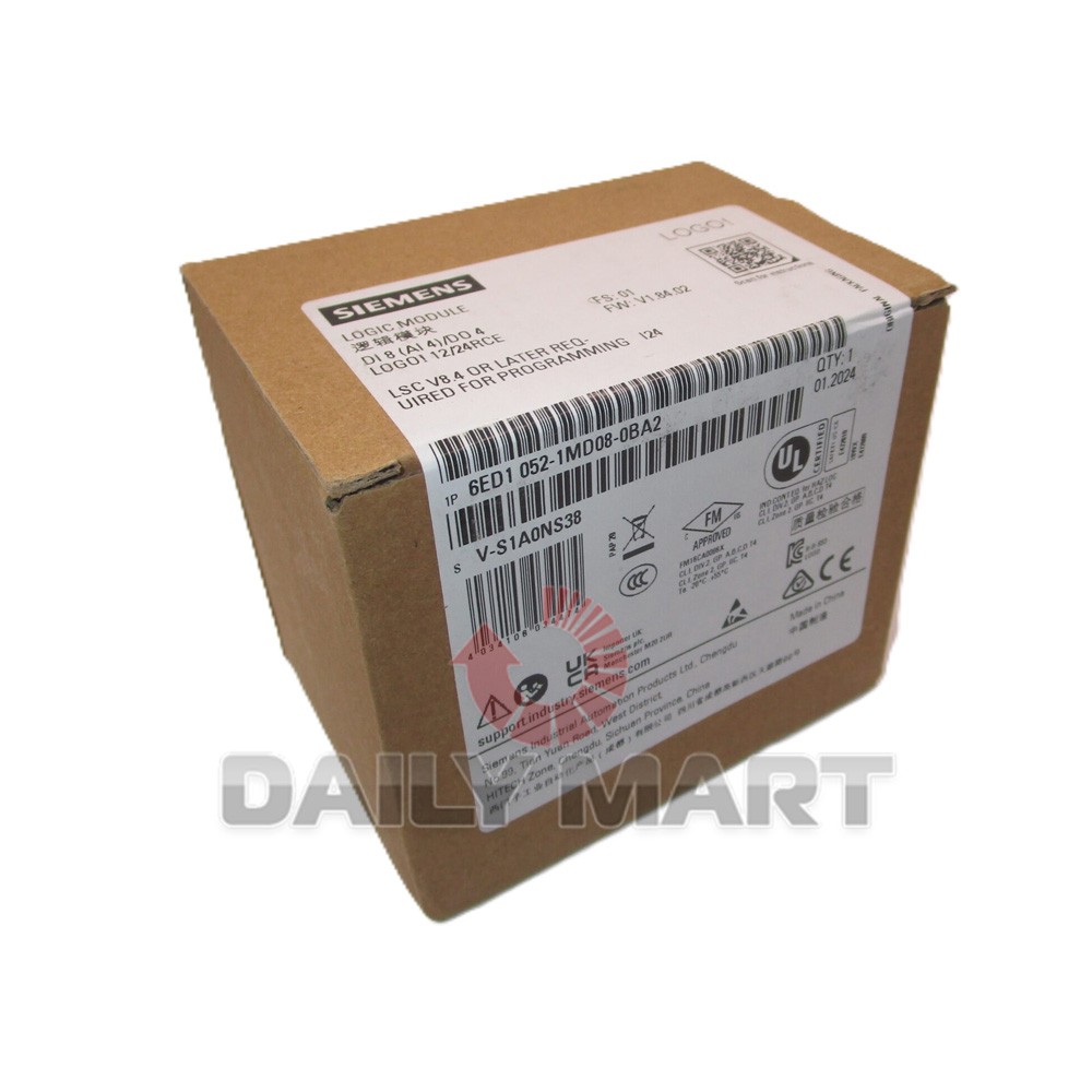 New In Box SIEMENS 6ED1052-1MD08-0BA2 Logic Module