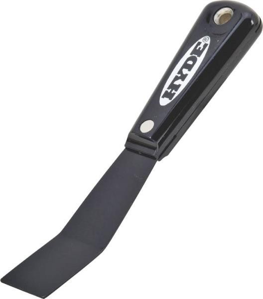 NEW HYDE TOOLS 02070 QUALITY 1 1/4" INCH BENT STIFF PUTTY KNIFE 6961304
