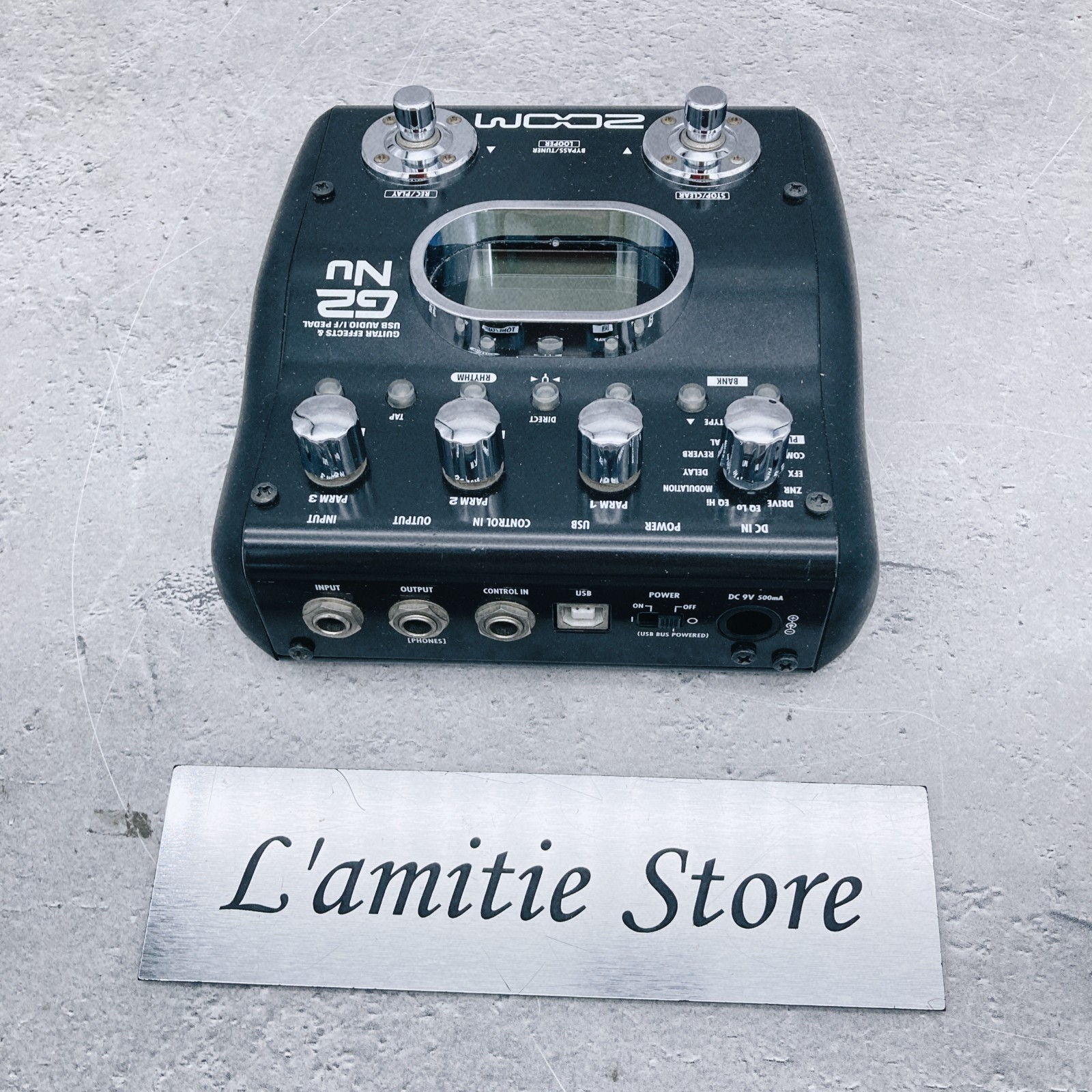 ZOOM G2NU Guitar Multi Effects Processor Audio Interface G2 NU G 2NU Tested