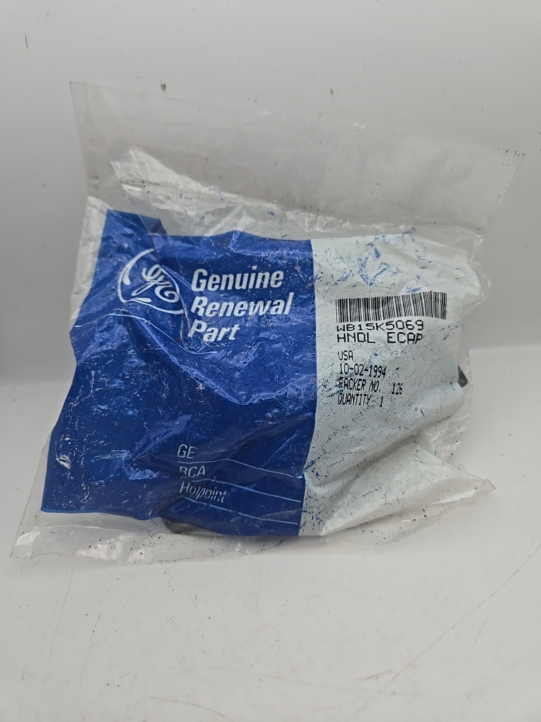 WB15K5069 GENUINE GE OVEN RANGE END CAP OEM (9A6)