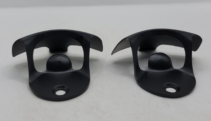 Black Beer Bottle Opener Wall Mounted, 2pk. New